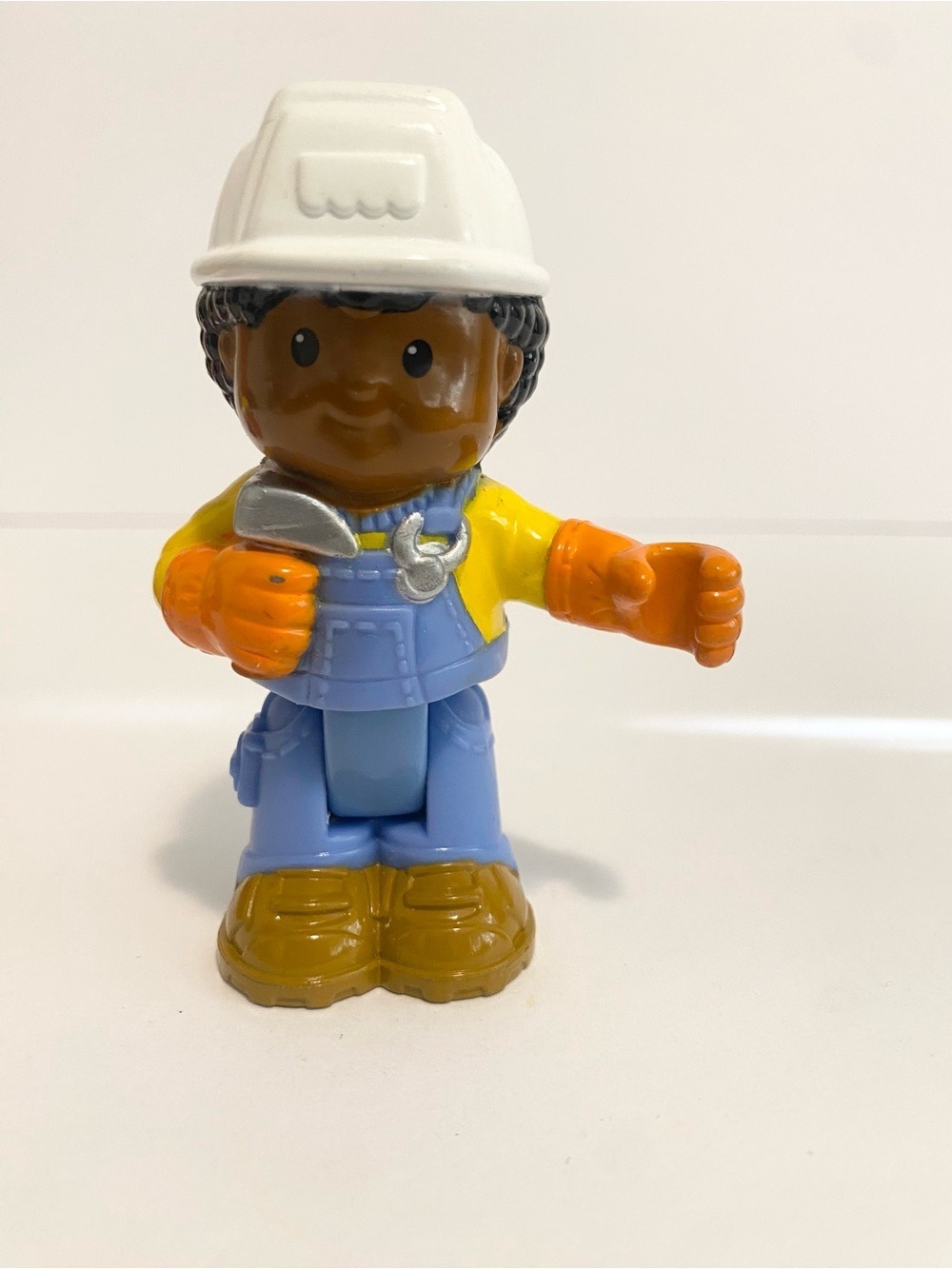 Little People Bendable Construction Worker Vintage Fisher Price Toy 4/$20 🛑